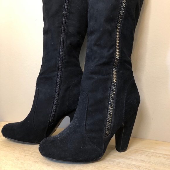 Black long boots - Picture 3 of 6